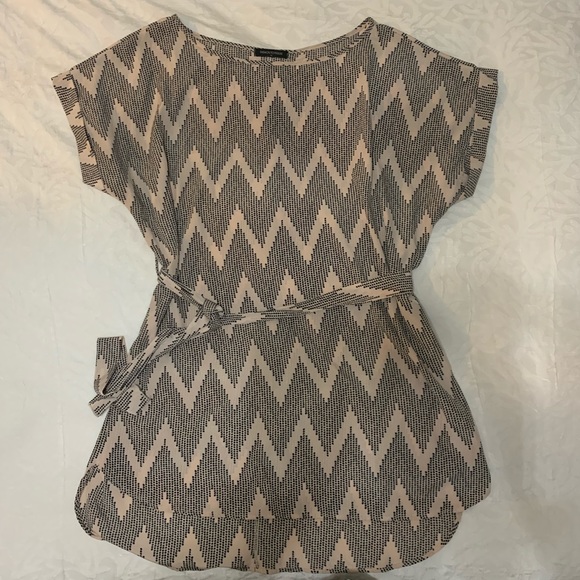 Fashion To Figure On The Dotted Line Zig Zag Tunic - Picture 2 of 12